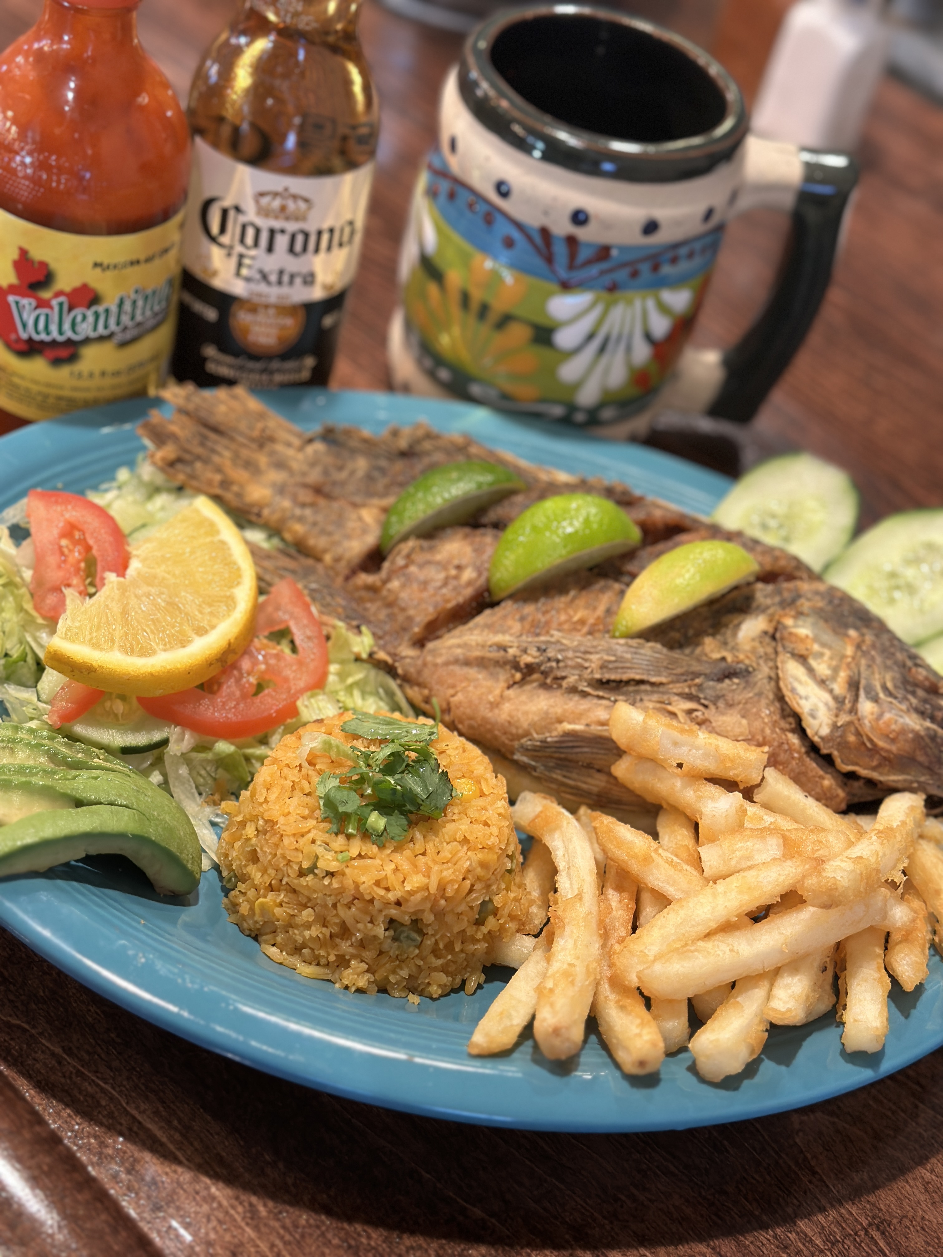 La Palapa food spread